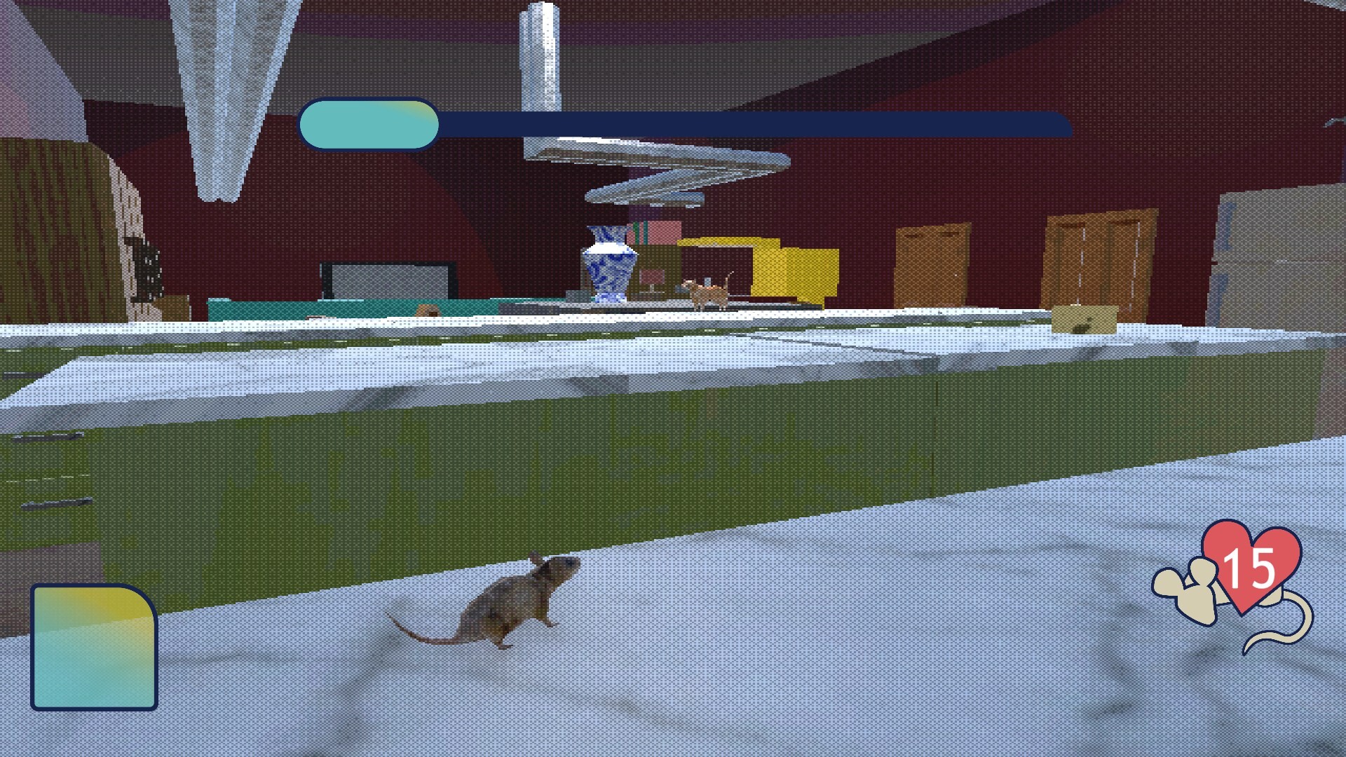 Low Poly Mouse Game gameplay