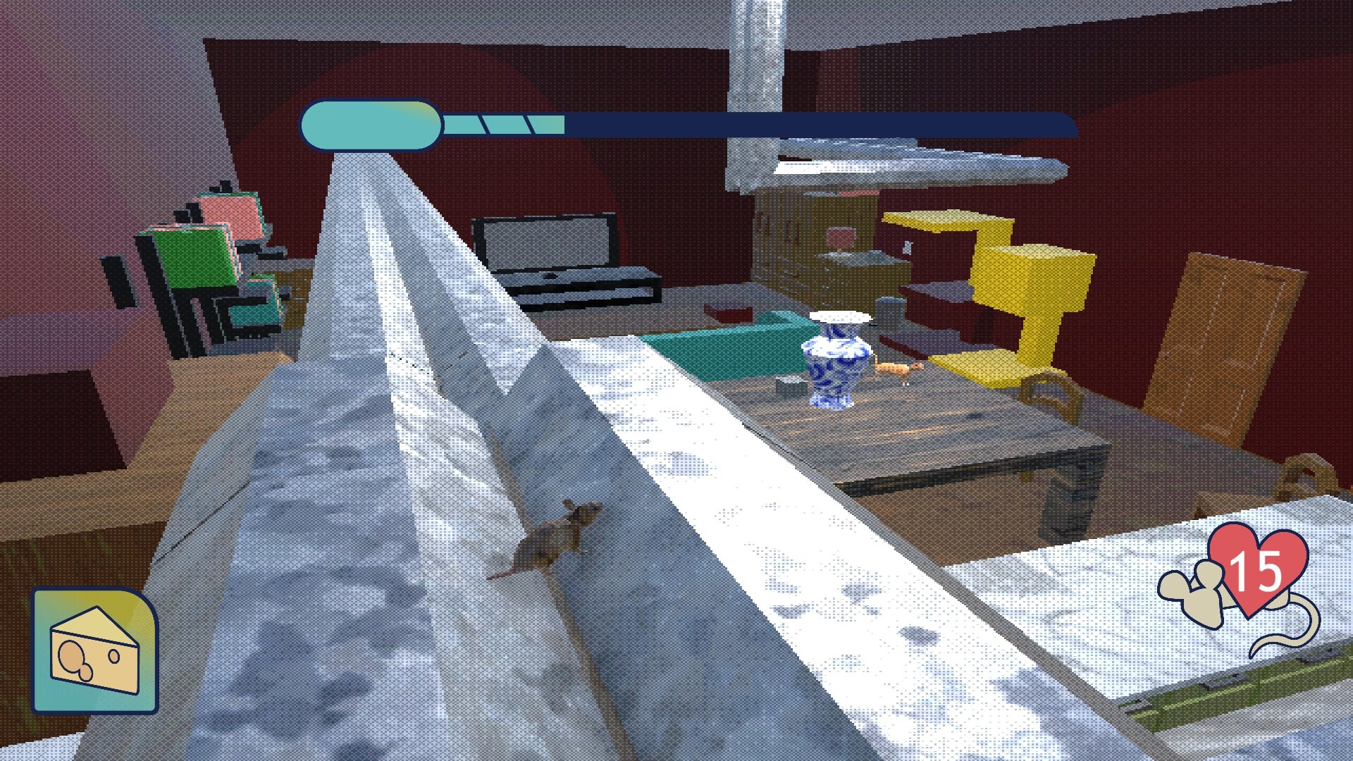 Low Poly Mouse Game gameplay